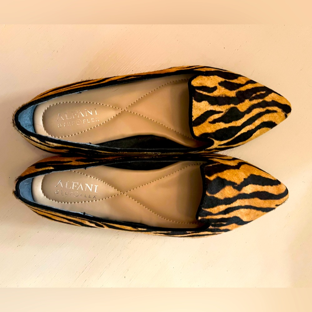 Alfani Step ‘N Flex Poee Calf Hair Loafers women’s size 5.5 - BRAND NEW